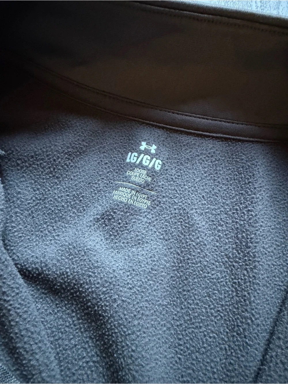 Under Armour Men’s Charcoal Gray Half-Zip Performance Pullover